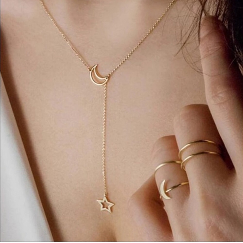 NEW Star Pendant Chain Necklace